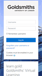 Mobile Screenshot of learn.gold.ac.uk